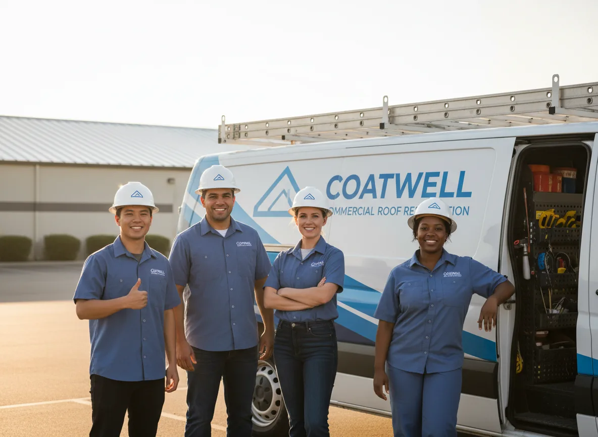 Commercial roof coating company in Grandfalls, TX
